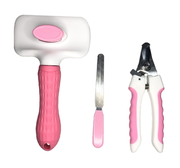 Grooming Kit Pink