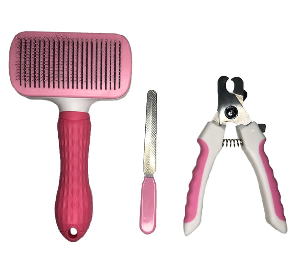 Grooming Kit Pink