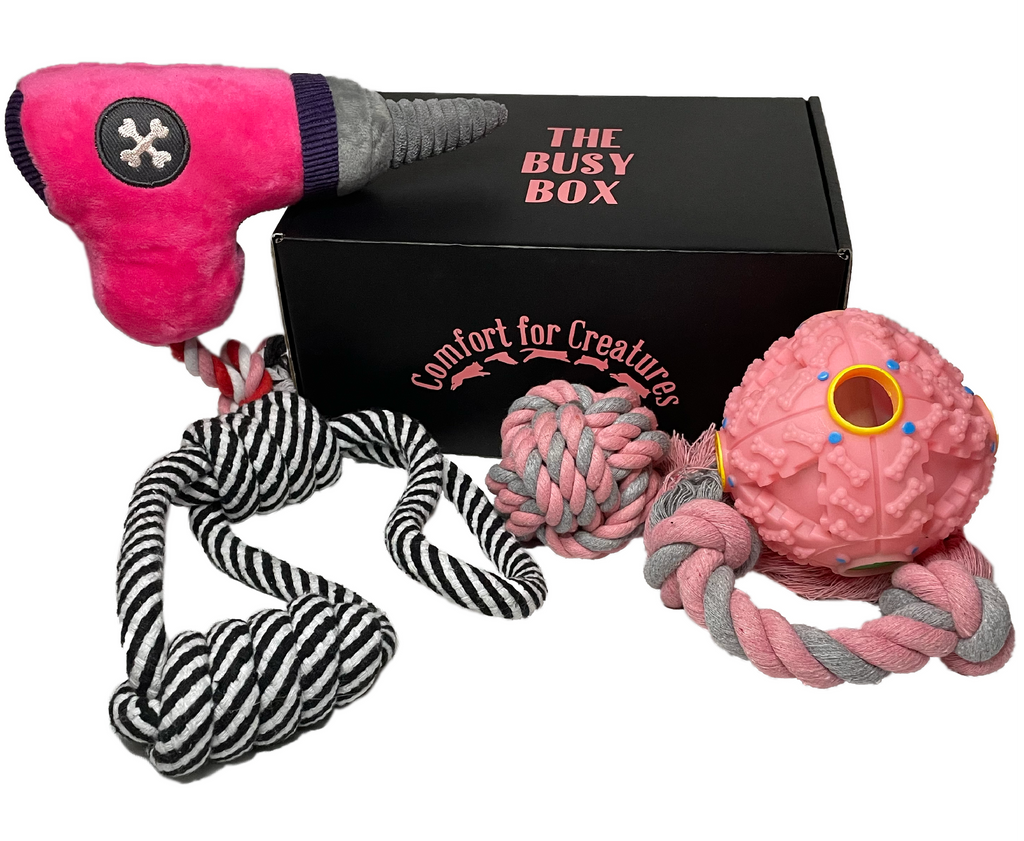 The Busy Box Pink ComfortforCreatures