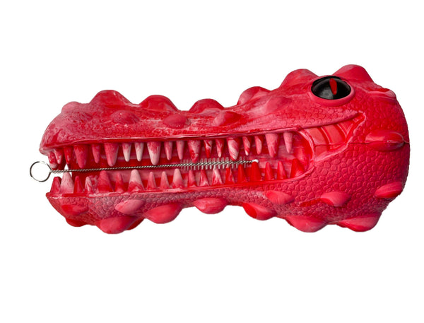 Tough Chew Squeaky Dental Crocodile